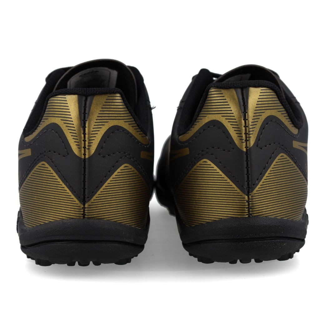 Diadora Chuteira DFAF138-01 TORNEO III SCTY Preto-Dourado Sint_8__